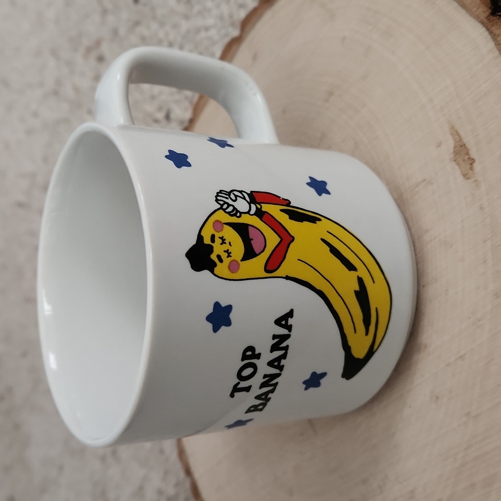 Drawing Board Greeting Cards Top Banana Mug